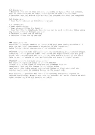 Key Features of NaviFirm Philippe Version