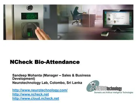 Key Features of NCheck Bio Attendance