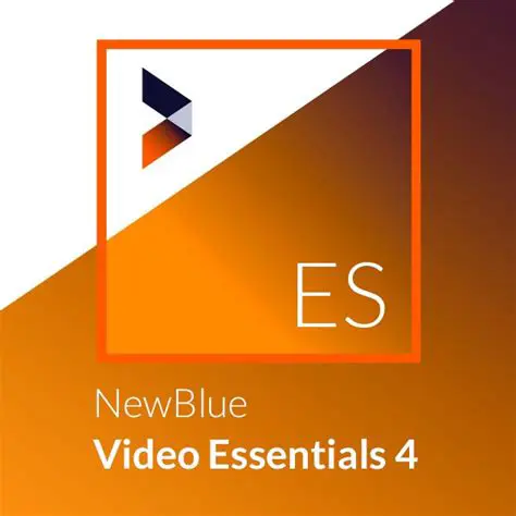 Key Features of NewBlue Video Essentials I