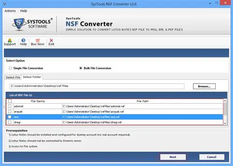 Key Features of NSF Open File Tool