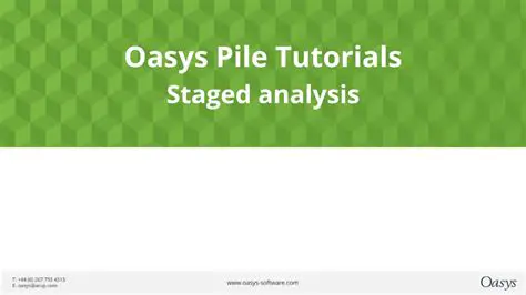 Key Features of Oasys Pile