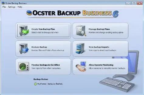 Key Features of Ocster Backup Business 6