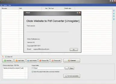 Key Features of Okdo Website to Pdf Converter