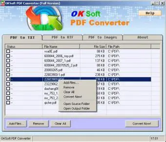 Key Features of OKSoft PDF Converter