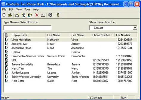 Key Features of OneSuite Fax