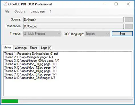 Key Features of ORPALIS PDF OCR Free Edition