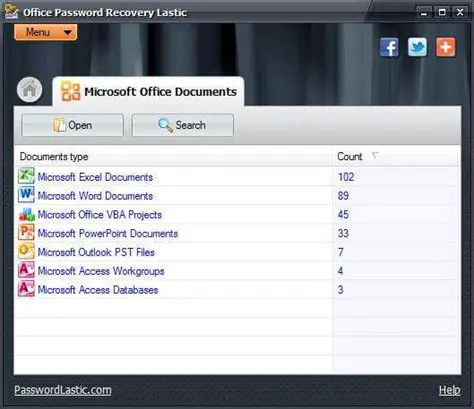 Key Features of Outlook Password Recovery Lastic