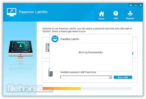 Key Features of PassMoz LabWin