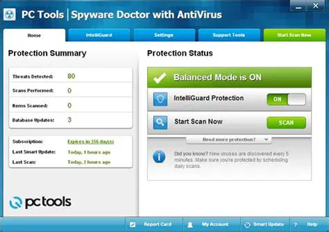 Key Features of PC Tools Spyware Doctor with AntiVirus