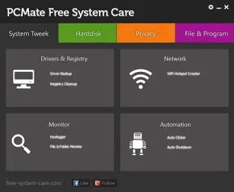 Key Features of PCMate Free Startup Manager