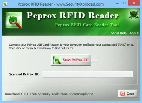 Key Features of PcProx RFID Reader