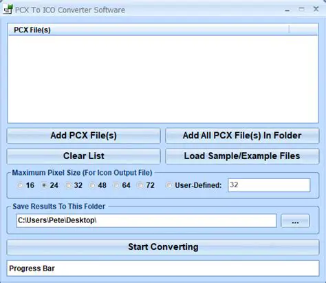 Key Features of PCX To ICO Converter Software