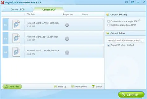 Key Features of PDF Converter for Windows 7