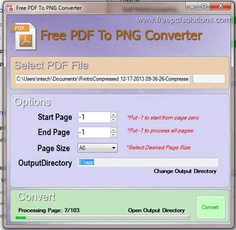 Key Features of PDF To PNG Converter Software