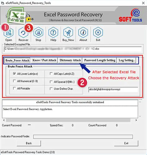 Key Features of Perfect Data Solutions Excel Password Recovery