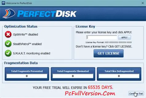 Key Features of PerfectDisk Free Defrag