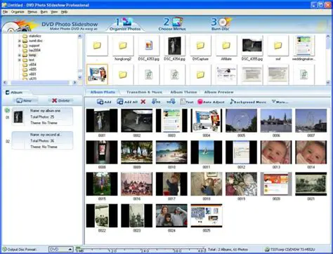 Key Features of Photo DVD Slideshow Professional
