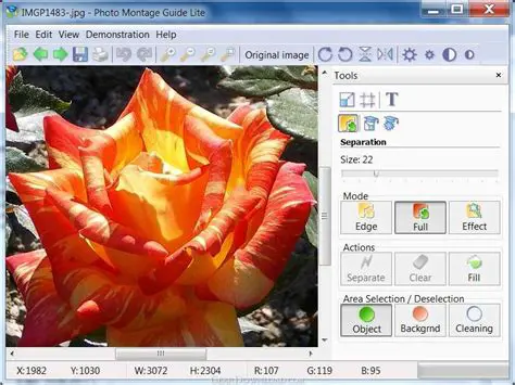 Key Features of Photo Montage Guide Lite