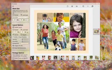 Key Features of PhotoSheet