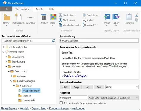Key Features of PhraseExpress Pro