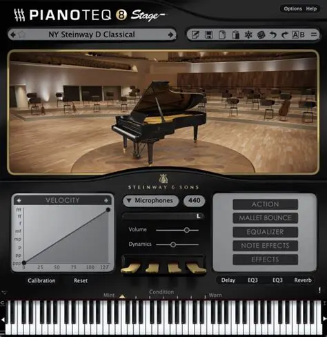 Key Features of Pianoteq STAGE