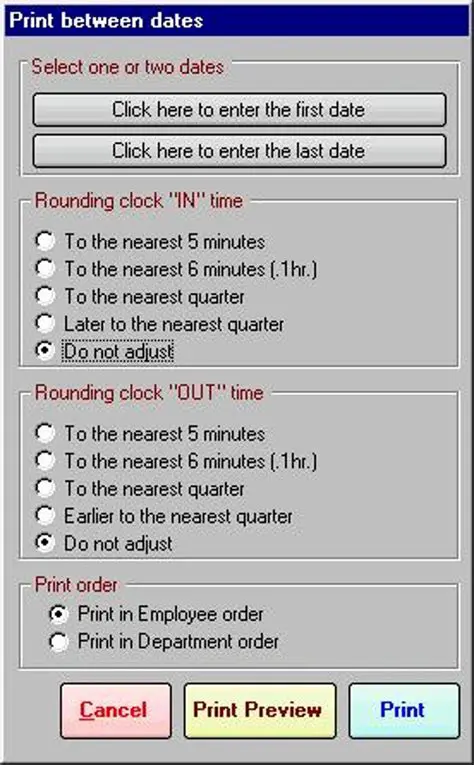 Key Features of Picture Timeclock