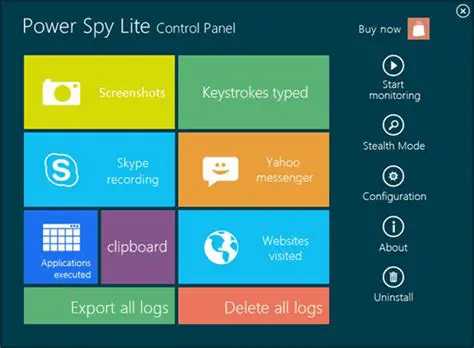Key Features of Power Spy Lite