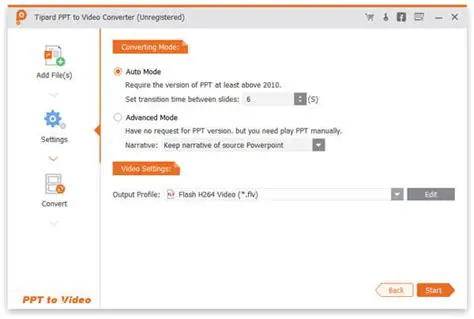 Key Features of PowerPoint to FLV Converter 3000