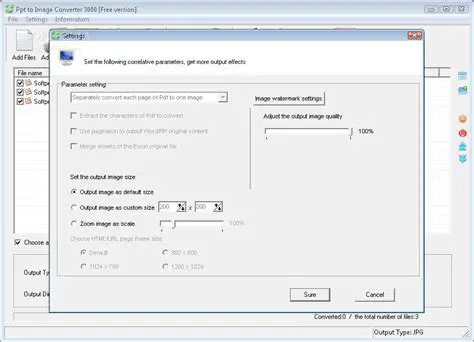Key Features of PowerPoint to Image Converter 3000
