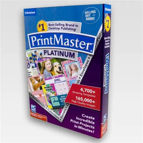 Key Features of PrintMaster Platinum