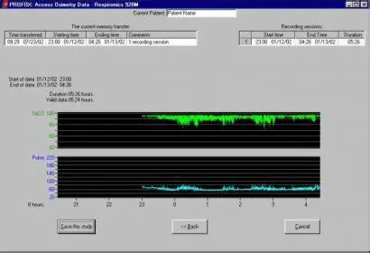 Key Features of PROFOX Oximetry Software