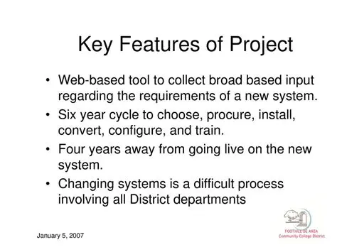 Key Features of Project Falcon