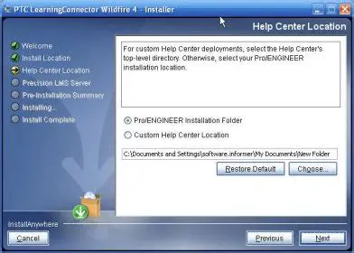 Key Features of PTC LearningConnector Wildfire 4