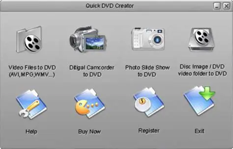 Key Features of Quick DVD Creator