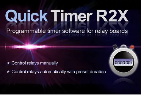 Key Features of Quick Timer R2X