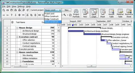 Key Features of RationalPlan Project Viewer