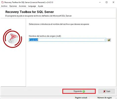 Key Features of Recovery Toolbox for SQL Server