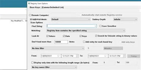 Key Features of Reg Scanner