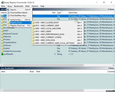Key Features of Registry Commander