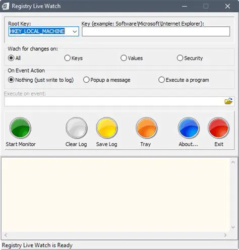 Key Features of Registry Live Watch