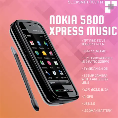 Key Features of Remote Professional 5800 XpressMusic Skin