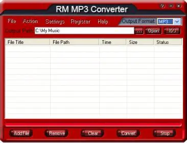 Key Features of RM MP3 Converter