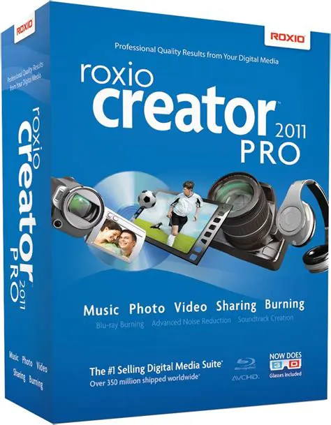 Key Features of Roxio Creator 2011 Pro
