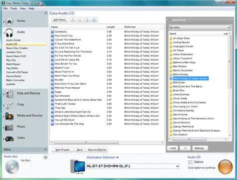 Key Features of Roxio Media Manager