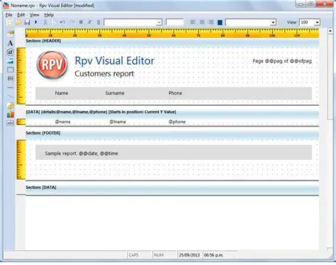 Key Features of RPV Reports