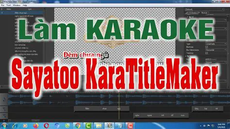 Key Features of Sayatoo KaraTitleMaker