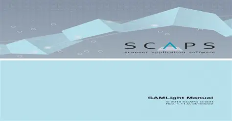 Key Features of SCAPS SAMLight