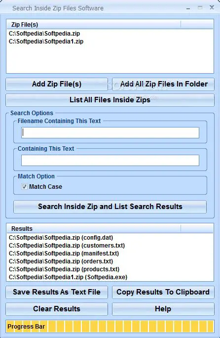 Key Features of Search Inside Zip Files Software
