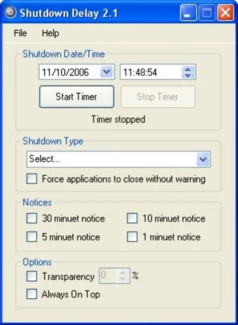 Key Features of Shutdown Delay
