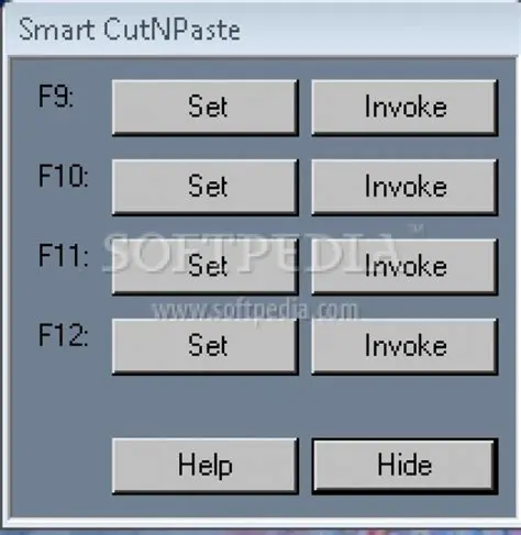 Key Features of Smart CutNPaste